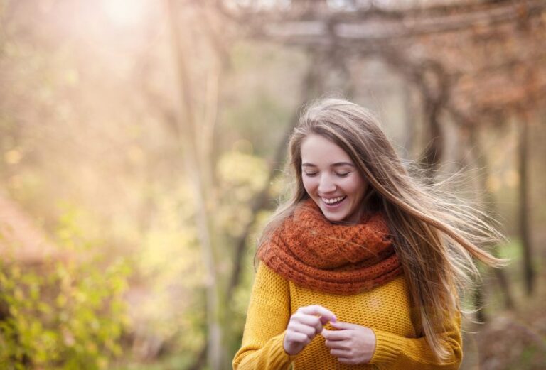 autumn girl